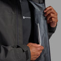 Midnight Grey Montane Men's Spirit Long Waterproof Jacket Model 8 MSLOJMNG