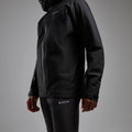 Black Montane Men's Solution Waterproof Jacket Model 5 MSOJABLA