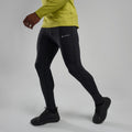 Black Montane Men's Slipstream Thermal Trail Running Tights Model 3 MSTHRBLA