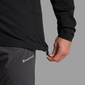 Black Montane Men's Tenacity Hooded Softshell Jacket Model 7 MTENHBLA