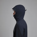 Black Montane Men's Tenacity XT Hooded Softshell Jacket Model 3 MTEXHBLA
