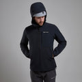 Black Montane Men's Tenacity XT Hooded Softshell Jacket Model 7 MTEXHBLA