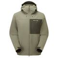 Caper Montane Men's Tenacity XT Hooded Softshell Jacket Front MTEXHCAP