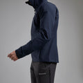 Eclipse Blue Montane Men's Tenacity XT Hooded Softshell Jacket Model 4 MTEXHECL