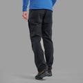 Black Montane Men's Terra XT Pants Model Back MTEXLBLA