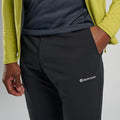 Black Montane Men's Terra Lite Pants Model 4 MTLPRBLA