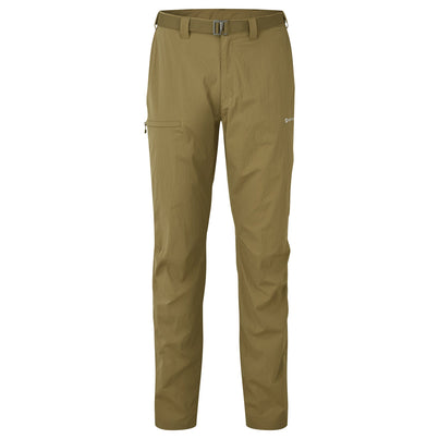 Olive Montane Men's Terra Lite Pants Front MTLPSOLI