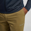 Olive Montane Men's Terra Lite Shorts Model 4 MTLSHOLI