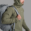 Caper Montane Men's Tenacity Nano Hooded Softshell Jacket Model 3 MTNNHCAP