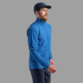 Neptune Blue Montane Men's Tenacity Nano Softshell Jacket Model 4 MTNNJNEP