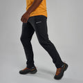 Black Montane Men's Tenacity Lite Pants Model 3 MTNPRBLA