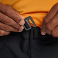 Black Montane Men's Tenacity Lite Pants Model 4 MTNPLBLA