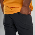Black Montane Men's Tenacity Lite Pants Model 6 MTNPRBLA