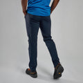 Eclipse Blue Montane Men's Tenacity Lite Pants Model Back MTNPRECL