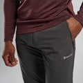 Midnight Grey Montane Men's Tenacity Lite Pants Model 5 MTNPRMNG