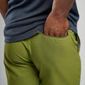 Alder Green Montane Men's Tenacity Lite Shorts Model 3 MTNSHALG