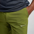 Alder Green Montane Men's Tenacity Lite Shorts Model 4 MTNSHALG