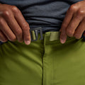 Alder Green Montane Men's Tenacity Lite Shorts Model 5 MTNSHALG