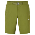 Alder Green Montane Men's Tenacity Lite Shorts Front MTNSHALG