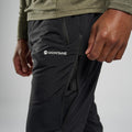 Black Montane Men's Terra Pants Model 6 MTPNLBLA