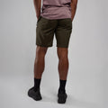 Oak Green Montane Men's Terra Shorts Model Back MTRASOAK