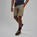 Overland Montane Men's Terra Shorts Model Front MTRASOVL