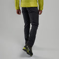 Black Montane Men's Tenacity XT Pants Model Back MTXTRBLA