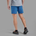 Neptune Blue Montane Men's Volantis 7" Shorts Model Back MVO7SNEP