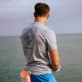 Pebble Blue Montane Men's Alhena Mountain 25 T-Shirt Campaign Back