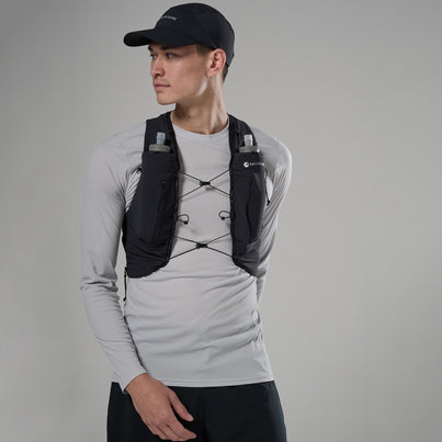 Black Montane Gecko VP 12+ Model Front PGV12BLA