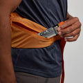 Flame Orange Montane Trailblazer® 3L Waist pack Detail 3 PTZ03FLO