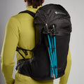 Black Montane Trailblazer® 25L Backpack Detail 6 PTZ25BLA