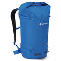 Neptune Blue Montane Valen 30L Backpack Model Back PVA30NEP