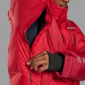 Adrenaline Red Montane Apex 8000 Down Jacket Model 10 UAP8JADR