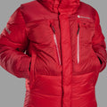 Adrenaline Red Montane Apex 8000 Down Jacket Model 11 UAP8JADR