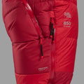 Adrenaline Red Montane Apex 8000 Down Salopettes Model 4 UAP8SADR