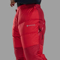 Adrenaline Red Montane Apex 8000 Down Salopettes Model 5 UAP8SADR