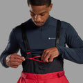 Adrenaline Red Montane Apex 8000 Down Salopettes Model 7 UAP8SADR