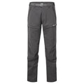 Midnight Grey Montane Men's Terra XT Pants Front MTEXSMNG