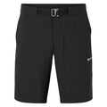 Black Montane Men's Tenacity Lite Shorts Front MTNSHBLA