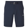 Eclipse Blue Montane Men's Tenacity Lite Shorts Front MTNSHECL